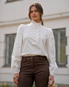 FLOYD Bluse Vanda - Offwhite