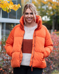 FLOYD Boblejakke Kristine - Orange