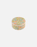 Bon Dep Smykkeskrin Round - Liberty Poppy/ Daisy Pastel