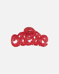Bon Dep Hårklype Love 8cm - Lipstick Red