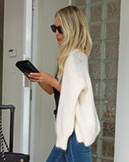 FLOYD Cardigan Landy Ullmiks - Offwhite