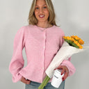 Strikket Cardigan Silly Puff