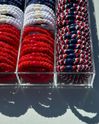 Kknekki by Bon Dep Hårstrikk Plain 55396 - Clear Red