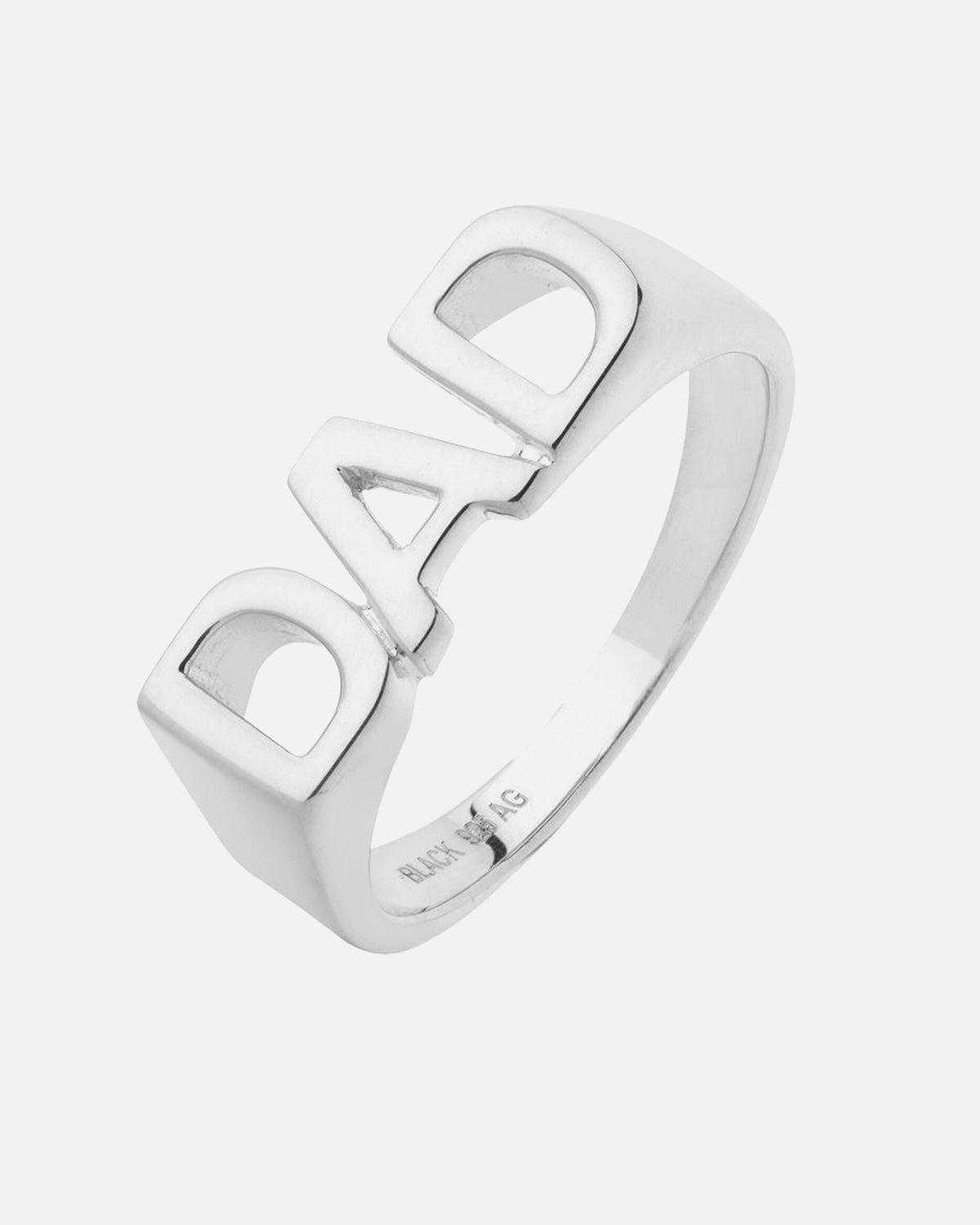 Maria Black Ring Dad - Silver HP
