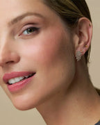ORELIA Øredobber Stardust & Waterfall 3pk Earring Pack - Pale Gold
