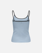 ONLY Singlet Fenja U-neck Strap - Cashmere Blue/ Black