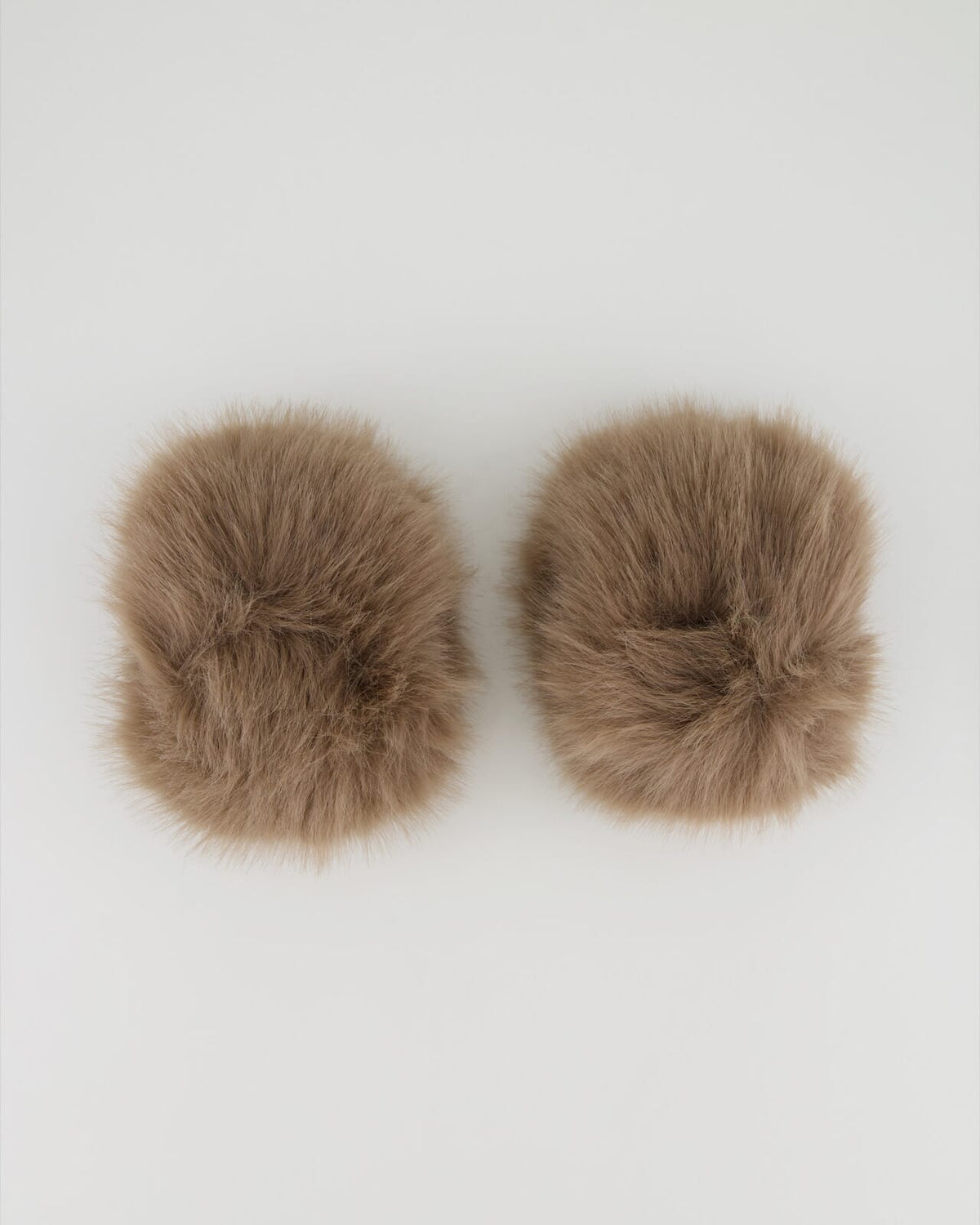 FLOYD Cuffs Faux Fur - Chocolate
