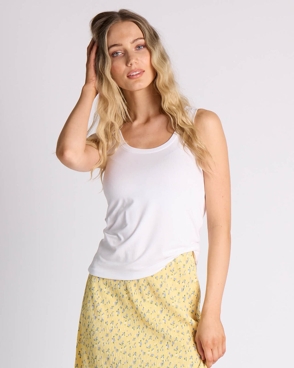 FLOYD Singlet Jeanette - White