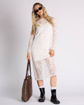NEO NOIR Blondekjole Mary Lace - White