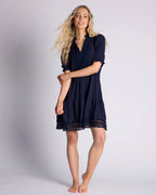 FLOYD Kjole Karianne SS - Navy