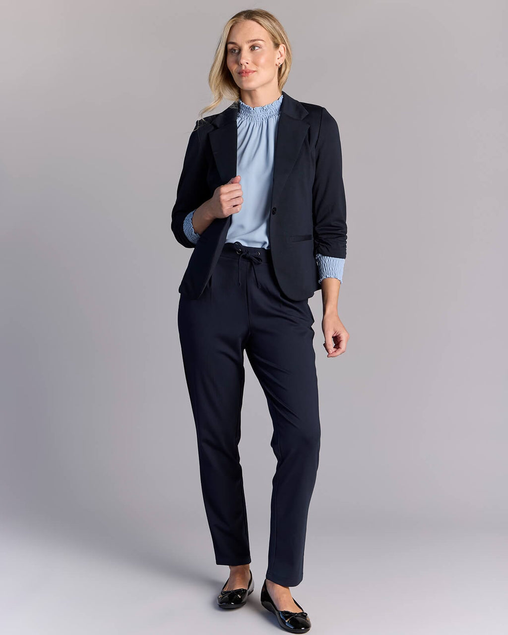 Fransa Blazer Zablazer - Dark Peacoat