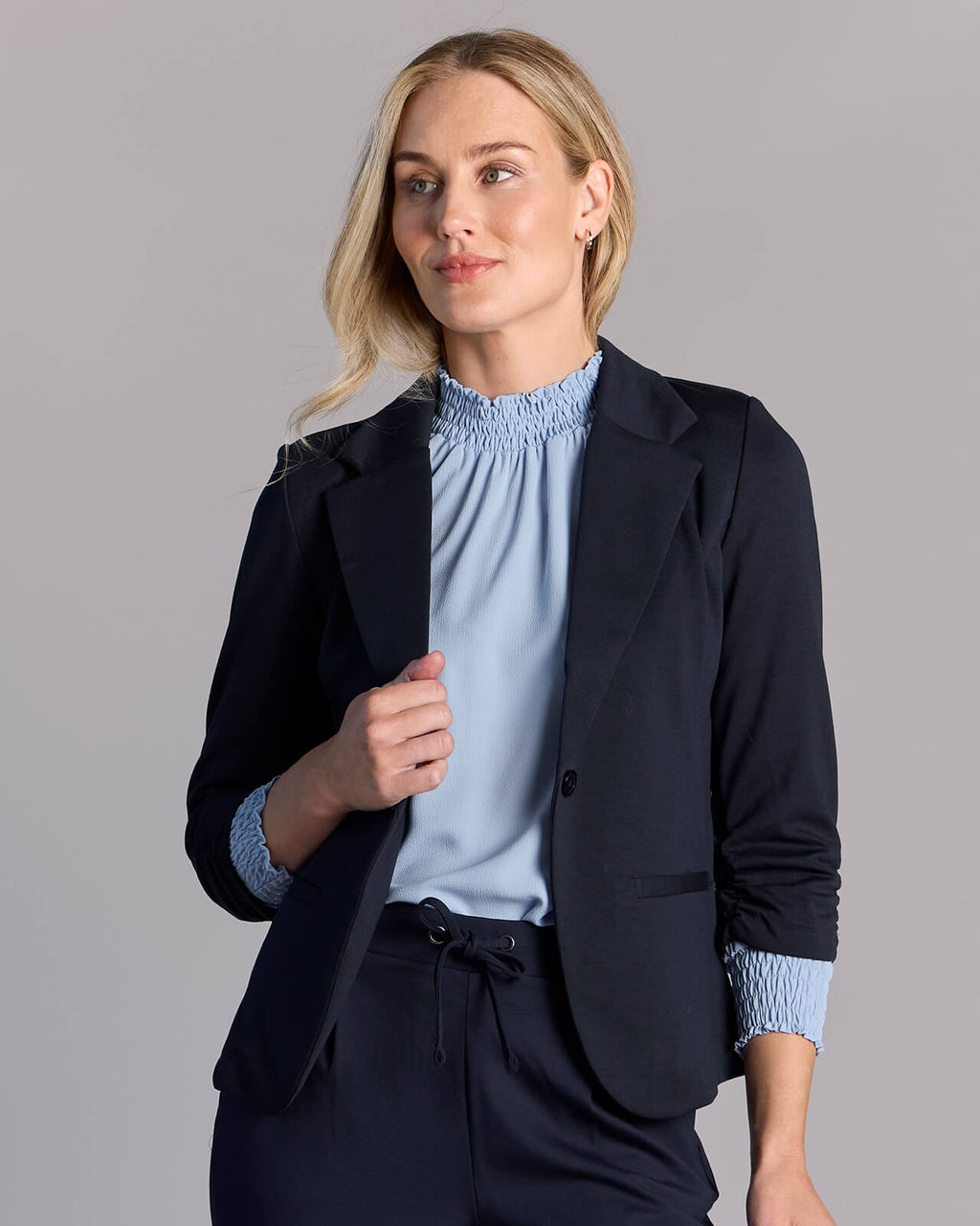 Fransa Blazer Zablazer - Dark Peacoat