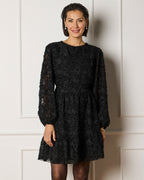 FLOYD Kjole Arja Floss - Black