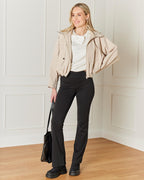 JDY Bukse Pretty Flare - Black