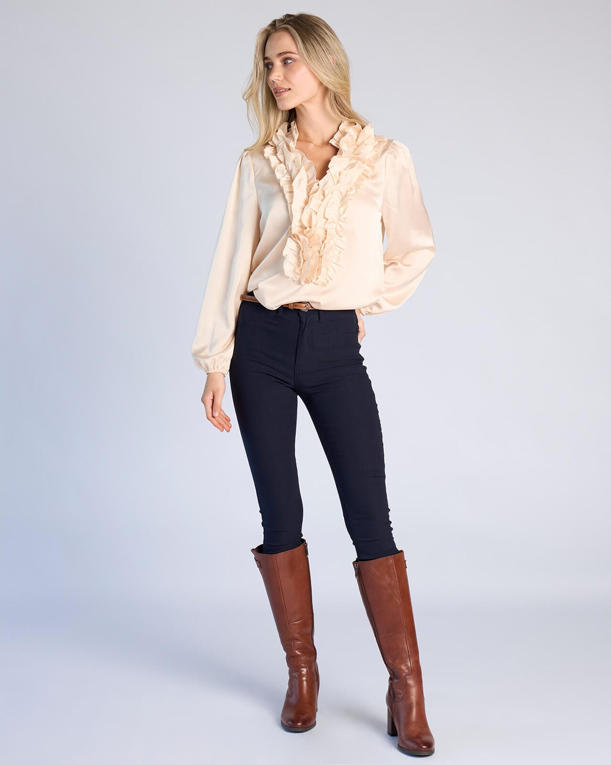 FLOYD Stretchbukse Kine 180A - Navy