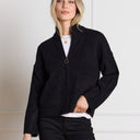 Cardigan Sia Ras Zipper Ullmiks