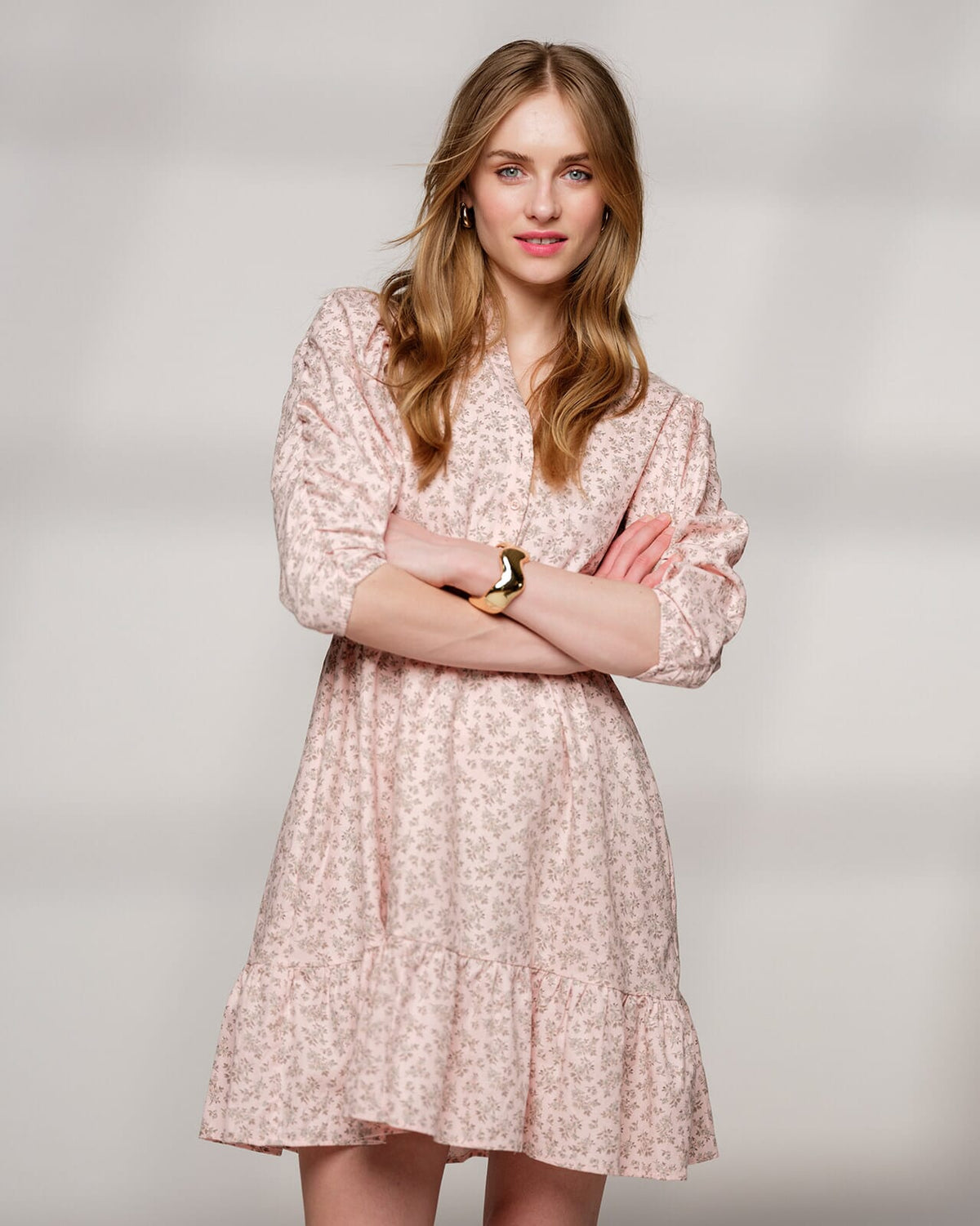 FLOYD Kjole Madikken Daria - Light Pink