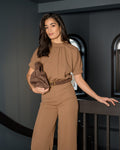 FLOYD Jumpsuit Calla Uni - Caramel