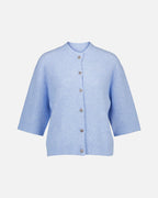 FLOYD Strikket Cardigan Admina Strikkejakke - Moonlight Blue