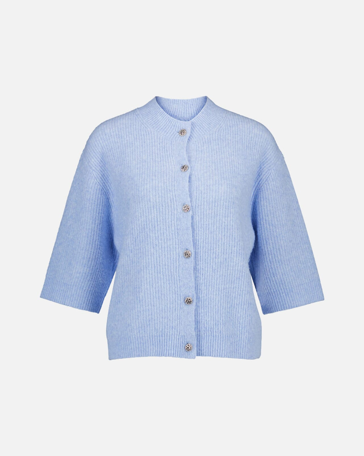 FLOYD Strikket Cardigan Admina Strikkejakke - Moonlight Blue