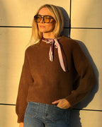 FLOYD Strikkegenser Lonny Ullmiks - Brown