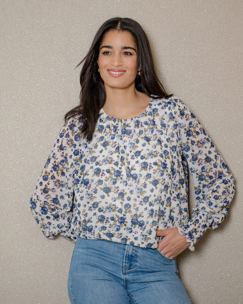 FLOYD Marita Rosada - Offwhite/ Blue