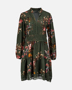 FLOYD Kjole Karianne Kolibri - Army Green