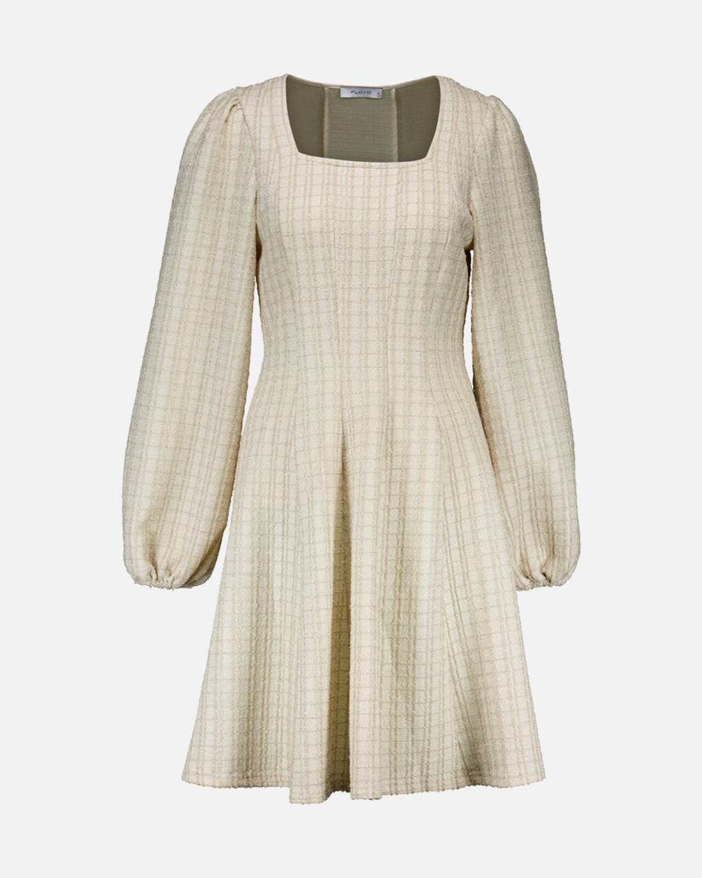 FLOYD Kjole Bindy Lurex - Beige