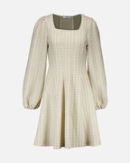 FLOYD Kjole Bindy Lurex - Beige