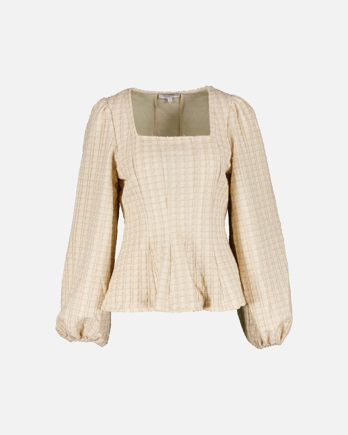 FLOYD Topp Victoria Lurex - Beige