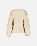 FLOYD Topp Victoria Lurex - Beige