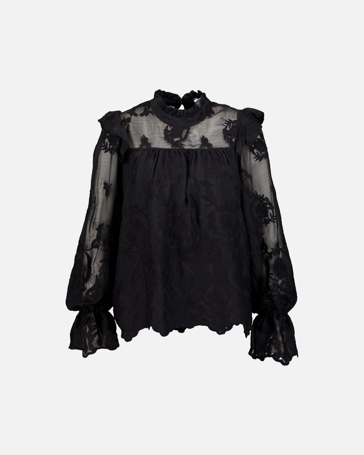 FLOYD Bluse Lene Lace - Black
