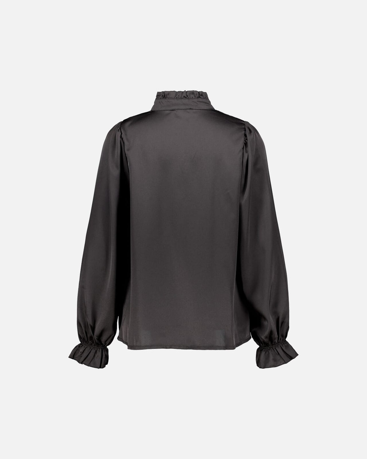 FLOYD Bluse Esmeralda Satin - Black