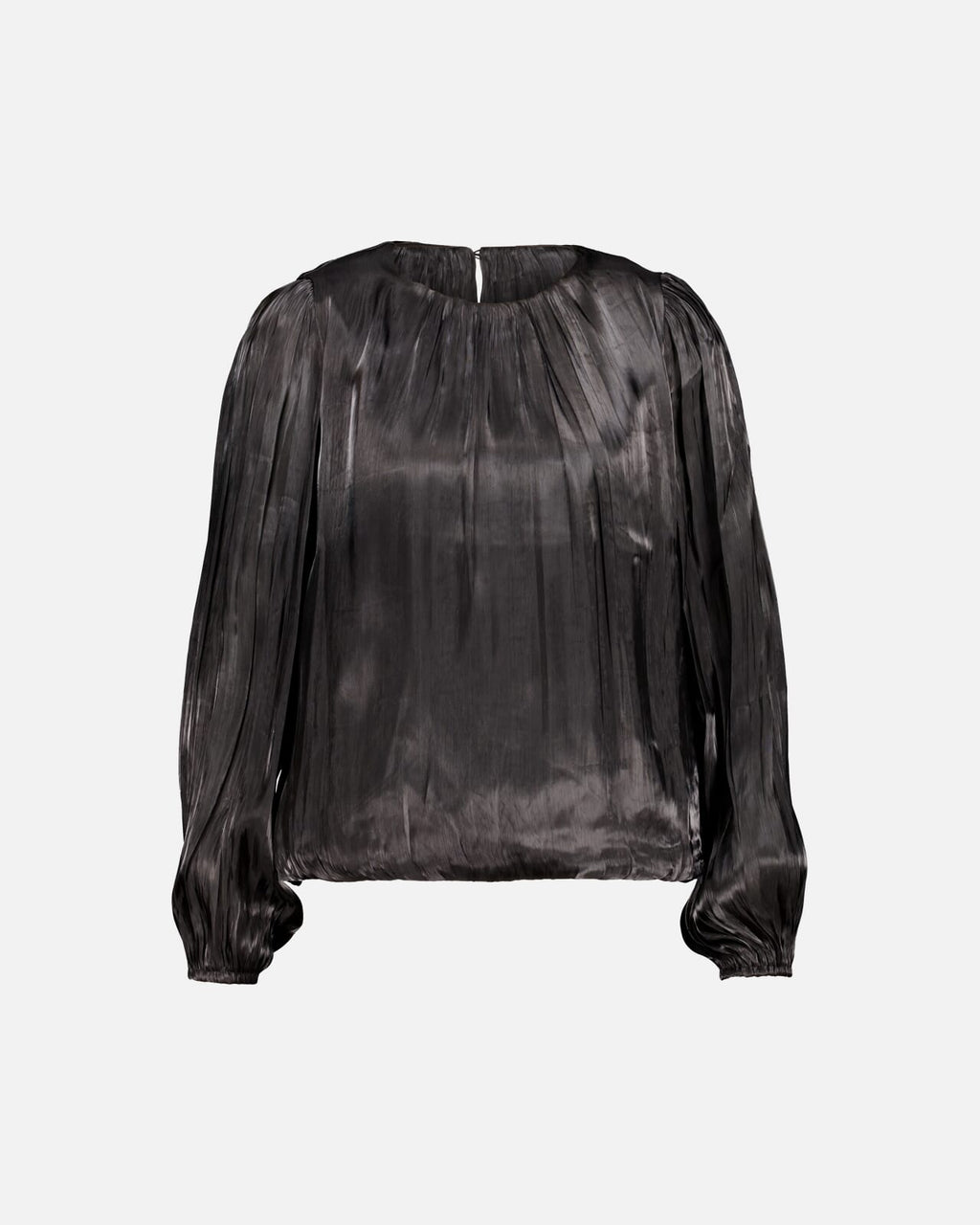 FLOYD Bluse Hannah Satin - Black