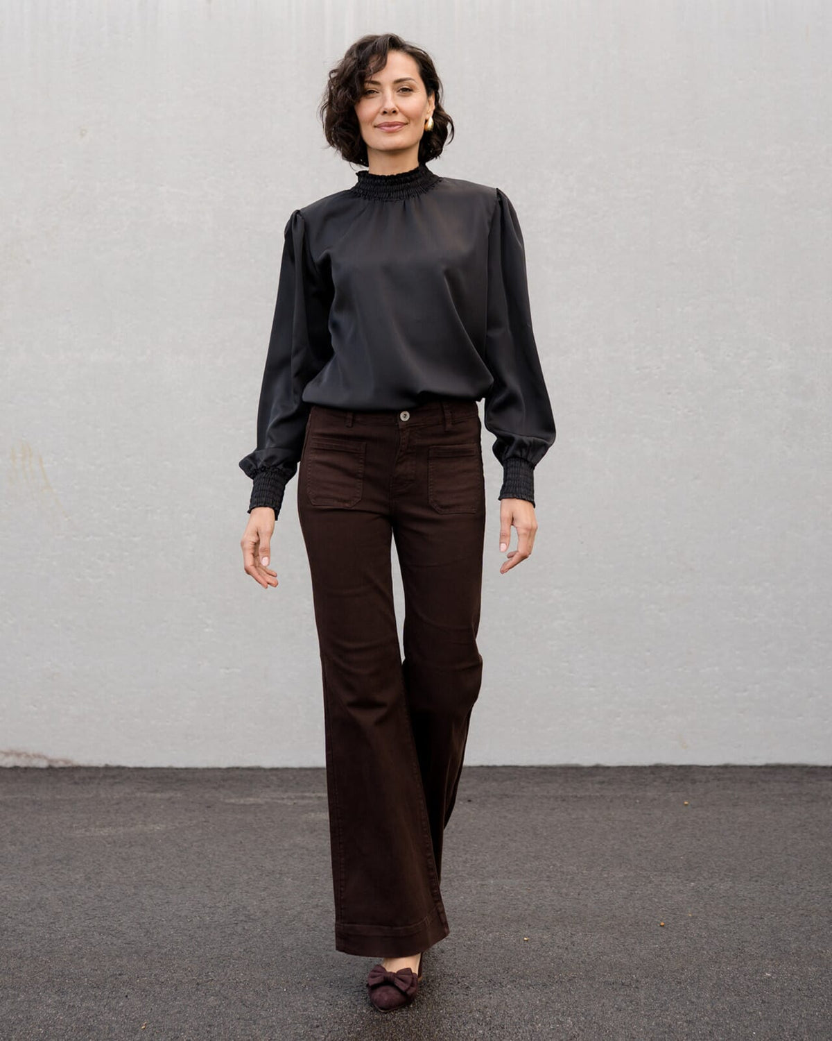FLOYD Jeans Annika Cotton - Chocolate