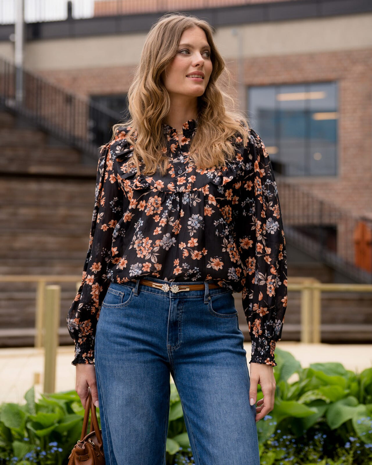 FLOYD Bluse Lany Tilly - Black