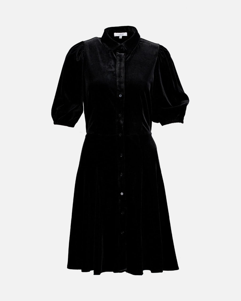 FLOYD Kjole Lavina Velvet - Black