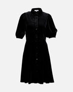 FLOYD Kjole Lavina Velvet - Black