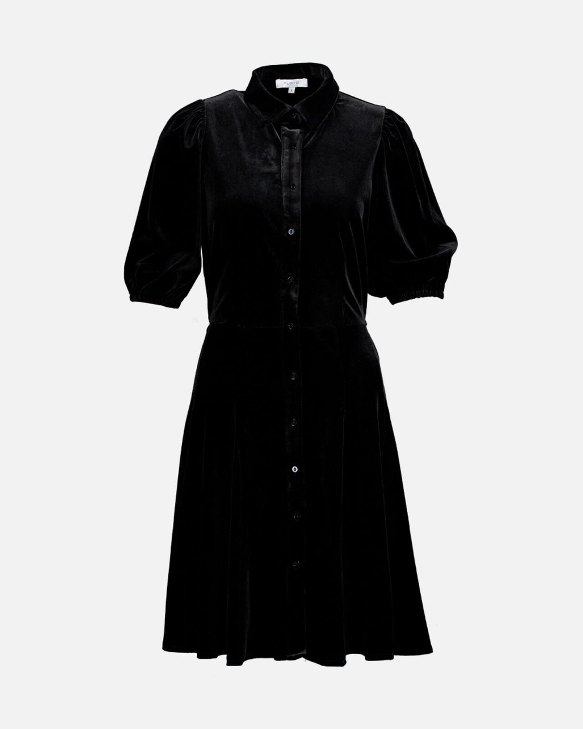 FLOYD Kjole Lavina Velvet - Black