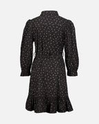 FLOYD Skjortekjole Leila Cord Flower - Black