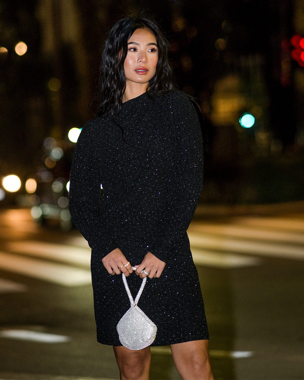 FLOYD Kjole Livia Stone - Black