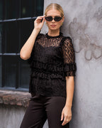 FLOYD Blondetopp Malibu Lace - Black