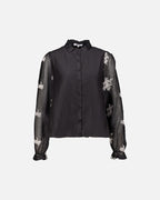 FLOYD Bluse Mette Brodery - Black