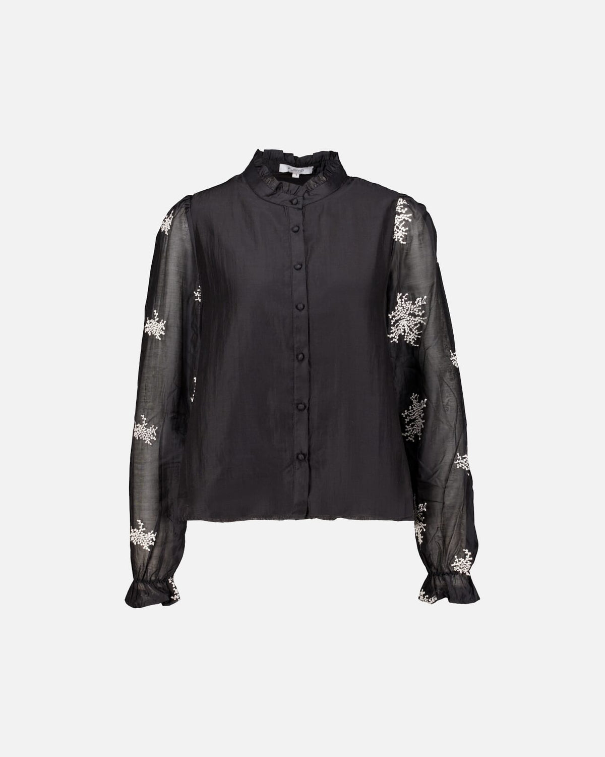 FLOYD Bluse Mette Brodery - Black