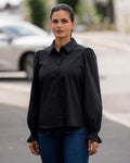FLOYD Skjorte Norah L/S - Black