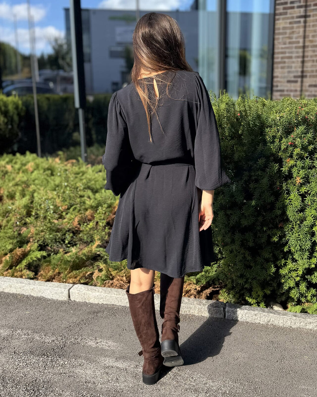 FLOYD Kjole Silja Uni - Black