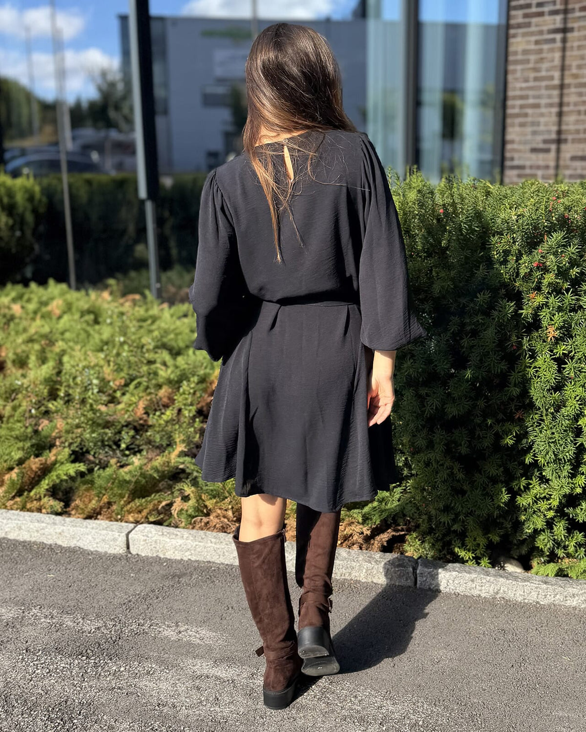 FLOYD Kjole Silja Uni - Black