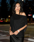 FLOYD Topp Starla Lurex - Black