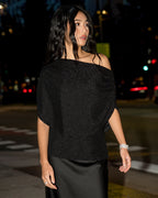 FLOYD Topp Starla Lurex - Black