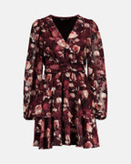 FLOYD Kjole Lovella Oda - Deep Cherry